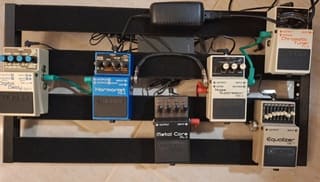 Πεταλιέρα BOSS full setup για Metal / Metalcore – 6 πετάλια,τροφοδοτικό,καλώδια