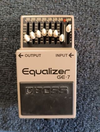 Boss GE-7 Equalizer - Άριστη κατάσταση 
