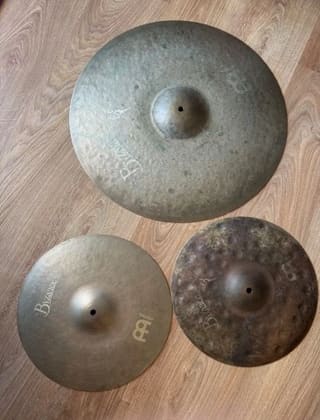 MEINL BYZANCE BENNY GREB SIGNATURE SAND CYMBALS 22 Ride/ 14 HH