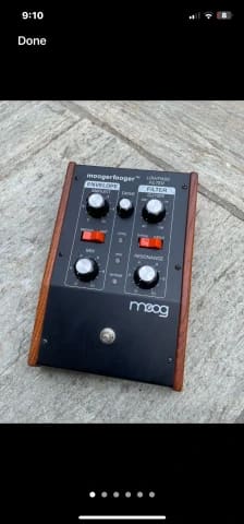 Moogerfooger low pass filter