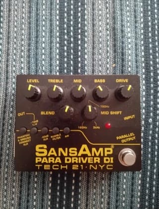 Tech 21 Sansamp Para Driver DI V2