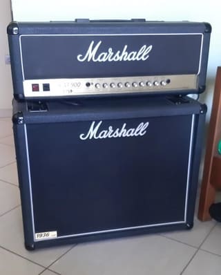 Marshall jcm 900 dual reverb + καμπινα 1936