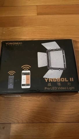 3 Yongnuo YN600L II Bi-Color 3200–5600K – Πλήρες Σετ 