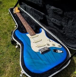 Fender Stratocaster Plus Deluxe 1993 Blueburst USA 3,5KG !RARE!