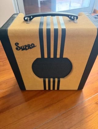 Supro Delta King 8 Tube Combo Amp (1W, 8