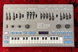 Roland mc 202 with latest tubbutec mc2oh2