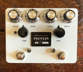 Browne Amplification Protein Dual Overdrive V4 White