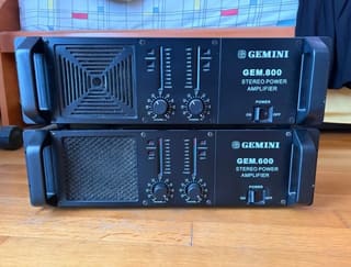 Gemini GEM800 + GEM600 τελικοί ενισχυτές