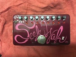 ZVEX Seek Wah II Handpainted Analog Wah Sequencer