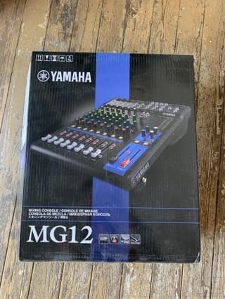 Yamaha MG12 Mixer αγορασμένο