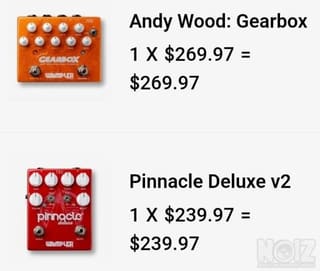 Wampler Gearbox για Pinnacle Deluxe V2