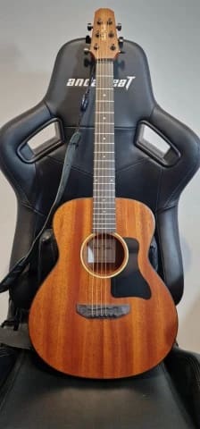 Harley Benton GS-Travel-E Mahogany με έξτρα