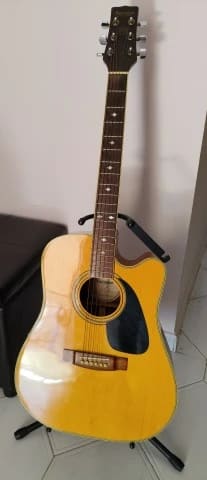 Ηλεκτροακουστική κιθάρα Samick + θήκη Rockbag