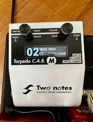 Two Notes Torpedo CabM+ &amp; Le Lead