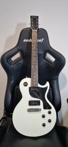 Harley Benton SC-Special Faded White P90