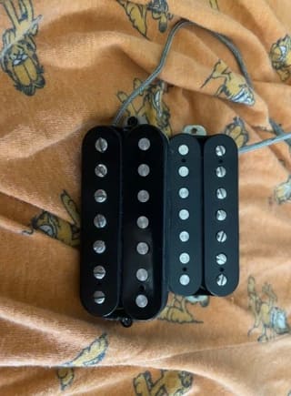 GAS Pickups night train 7 string set alnico ii