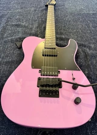 Custom Shred Machine (OQ Guitars) - Pink