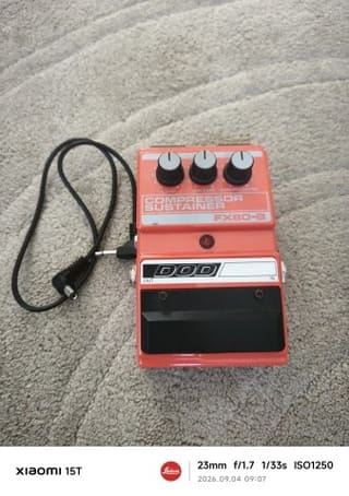 DOD FX80B Compressor Sustainer & adaptor