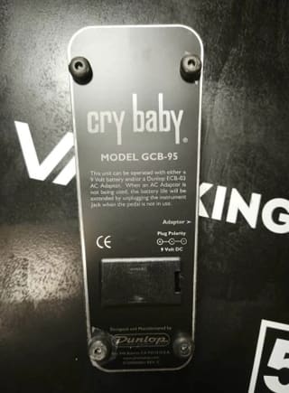 Dunlop GCB95 Cry Baby Wah