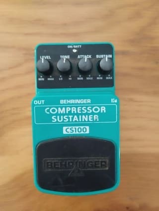 Behringer Compressor Sustainer CS100