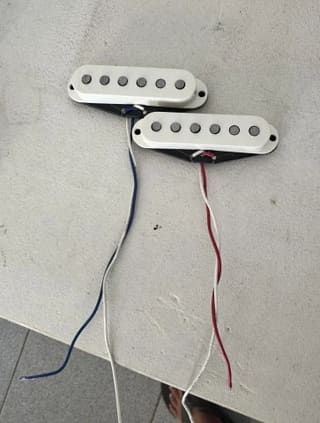Fender usa middle neck 2006 American 60th anniversary Stratocaster pickups