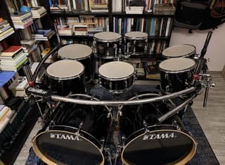 Tama Imperialstar - Double Bass drum Set (Black)