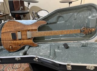 Mayones Regius Koa 6 Thomann custom order VIP photo shoot