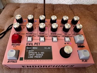 Endorphin.es Evil Pet Desktop Granular Synthesizer