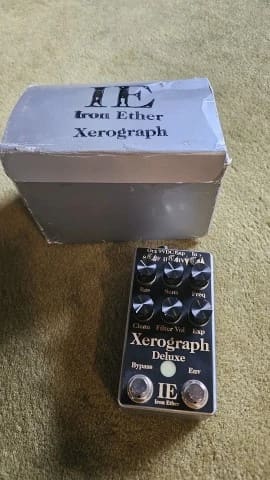 Iron ether xerograph deluxe