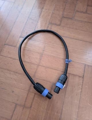 Speakon cabinet cable