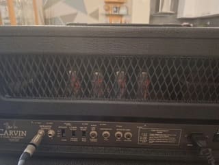Carvin Legacy VL100 Steve Vai Signature Head + 4x12 Cab (Vintage 30)