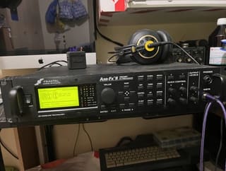 Fractal axe fx ii + custom midi controller