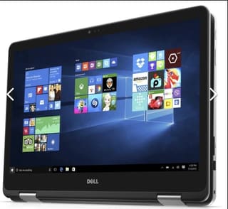 lap top dell 2 in 1 17 inch i7 48 ram