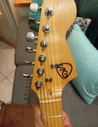 Custom stradocaster χειροποίητη