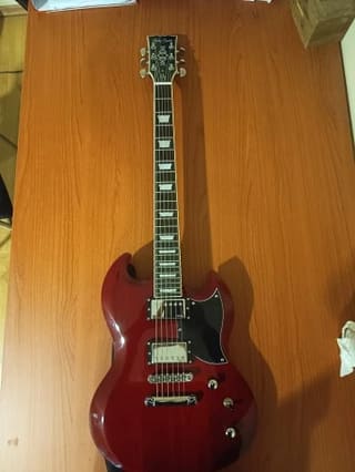 Harley Benton DC-II Cherry