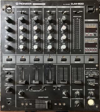 PIONEER DJM-500 , 4-channel performance 