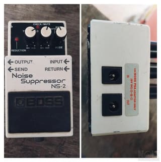 Boss NS-2 ανταλλαγή με πετάλια