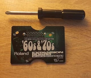 SR-JV 08 Keys of 60s & 70s Expansion Card