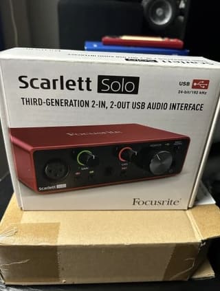 Focusrite Scarlett Solo 3rd Gen