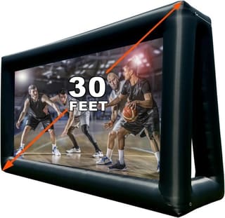 inflatable projection screen