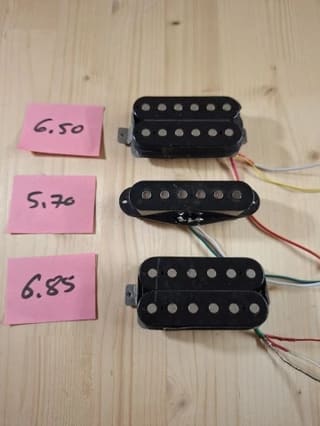 Ibanez RG HSH Pickup Set