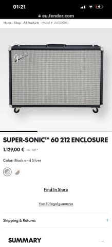 Fender Supersonic 22 USA