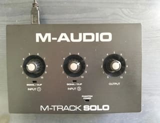 M audio solo track