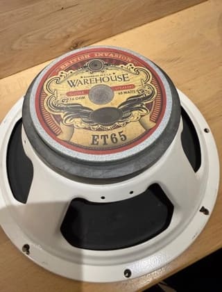 Warehouse Guitar Speakers ET65
