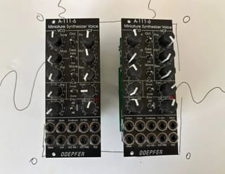 Doepfer A-111-6 Miniature Synthesizer Voice Vintage Edition