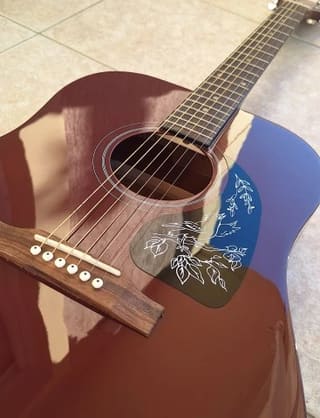 Epiphone Starling wine red