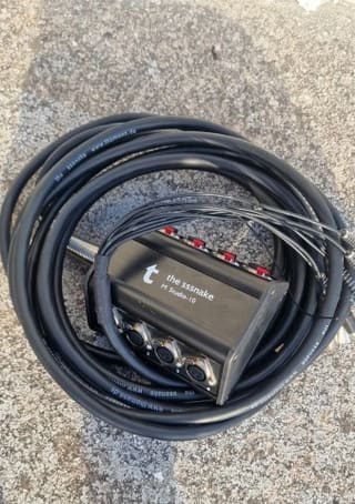 multicore / stage box the ssnake M-studio