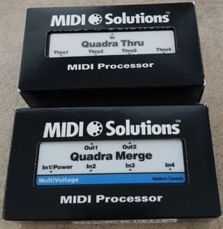 MIDI Solutions Quadra Thru & Quadra Merge
