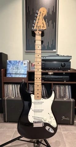 Fender Stratocaster 1976 Black MN OHSC