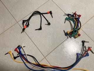 Multiple patch cables, different dimensions